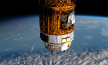The Kounotori H-II Transfer Vehicle 8 (HTV-8) from the Japan Aerospace Exploration Agency